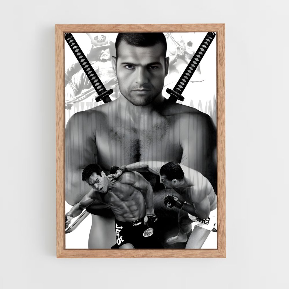 Poster Mauricio de shogun – affiche MMA (vue 4)